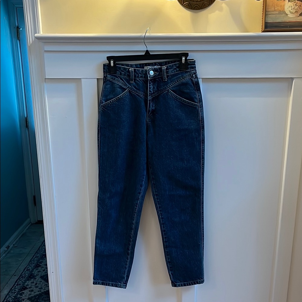 Dark Wash Jeans (Nordstrom Brand) High Rise with V Cut
